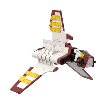 НОВ 4253ШТ Известния звезден Филм RHO class транспортна совалка Космически изтребител САМ творчески идеи детска играчка за рожден Ден, подарък блокове MOC-8019
