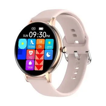 Смарт часовници Fw07, съвместими с Bluetooth, разговори, самостоятелна плащане, гласов асистент, спортни умни часовници с пълен сензорен екран