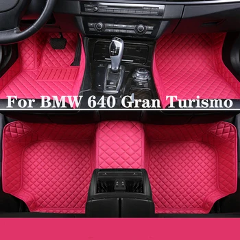 Напълно Съраунд Обичай Кожена Авто Подложка За BMW 640 Gran Turismo 2018-2019 (Модел Година) Автомобилни Аксесоари За интериора